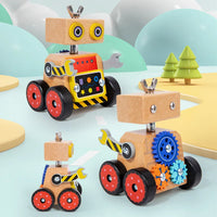 Thumbnail for Woods™ - Costruire e giocare - Robot da costruzione in legno