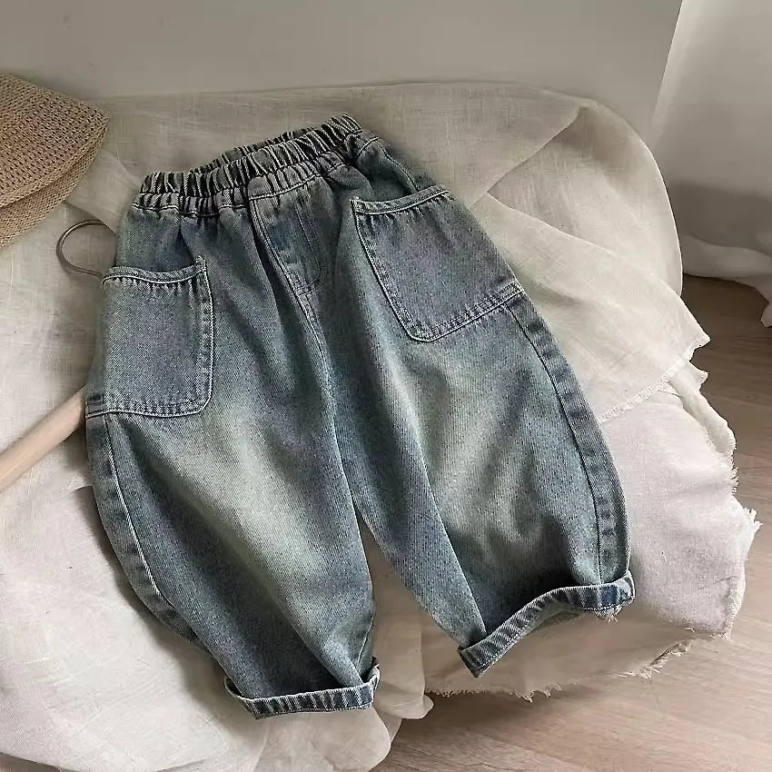 Mini Fashion™ - Jeans a gamba dritta - Jeans casual