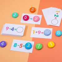 Thumbnail for Math Tokens™ - Contare e risolvere - Schede aritmetiche per bambini