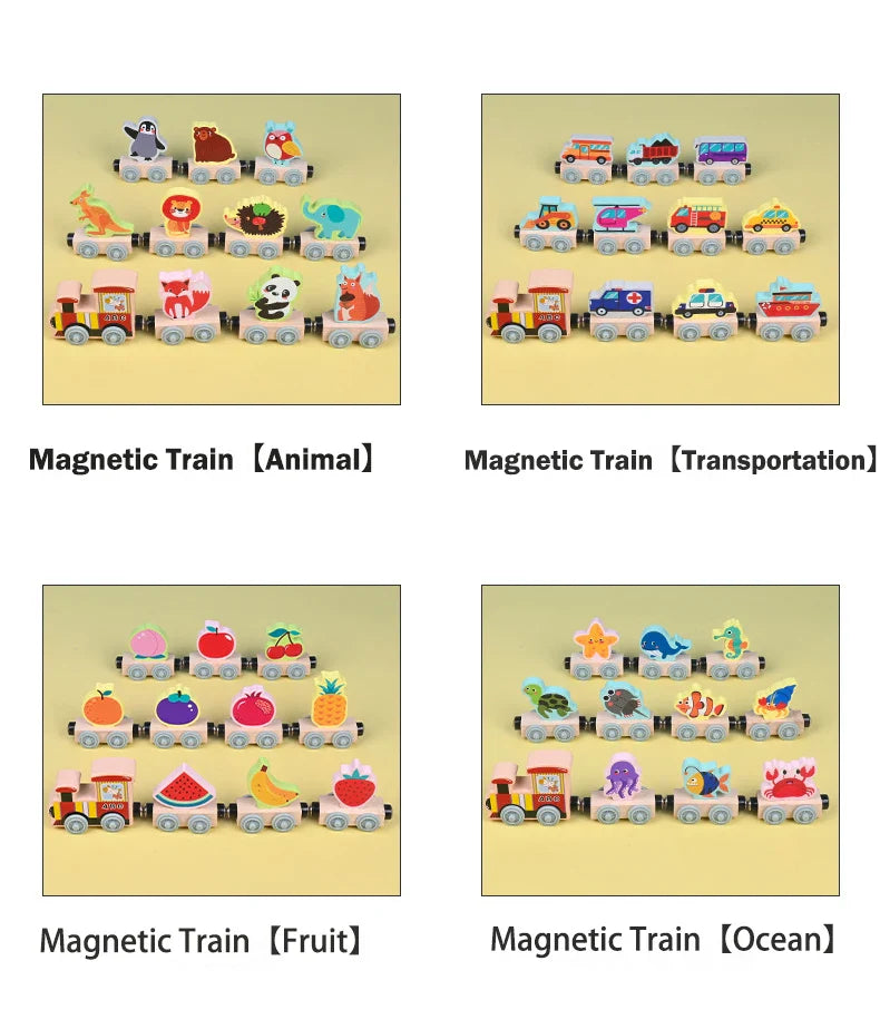 Tiny Express™ – Colorare e modellare - Trenino di legno