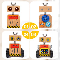 Thumbnail for Woods™ - Costruire e giocare - Robot da costruzione in legno