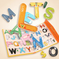 Thumbnail for LittleSpeller – Creativo ed educativo – Libro puzzle dell'alfabeto