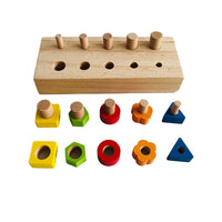 Thumbnail for Bolt Board™ – Puzzle di adattamento - Giocattoli per la motricità fine