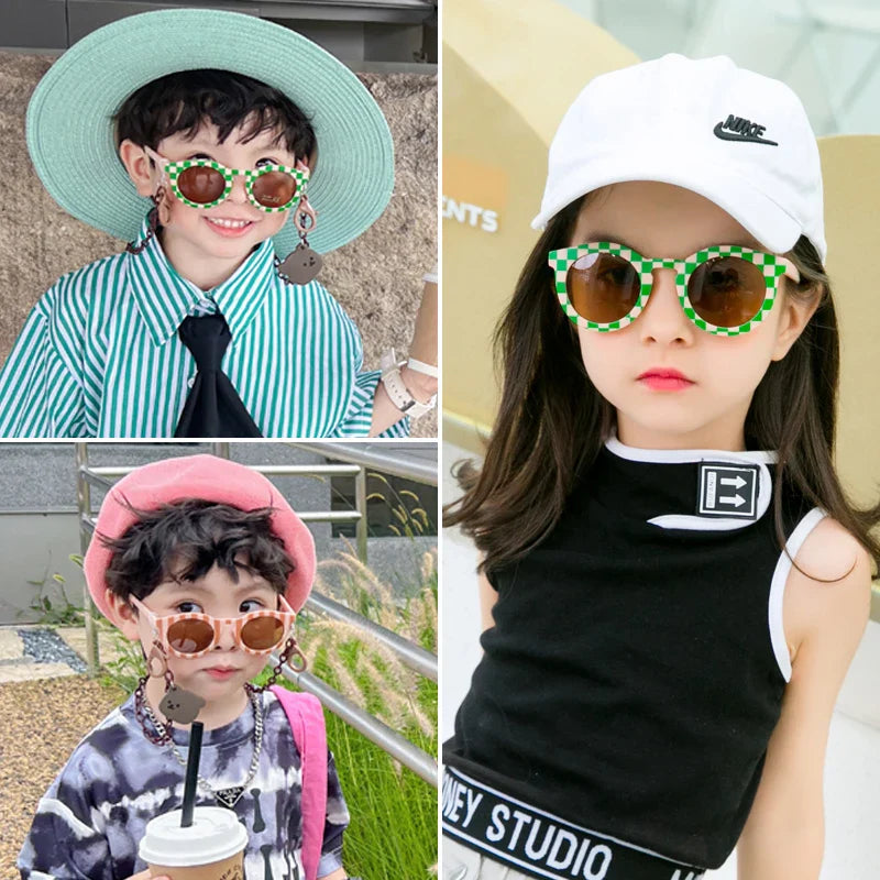 Colorful Kids Sun Shades – Protezione dai raggi UV e stile – Occhiali da sole per bambini