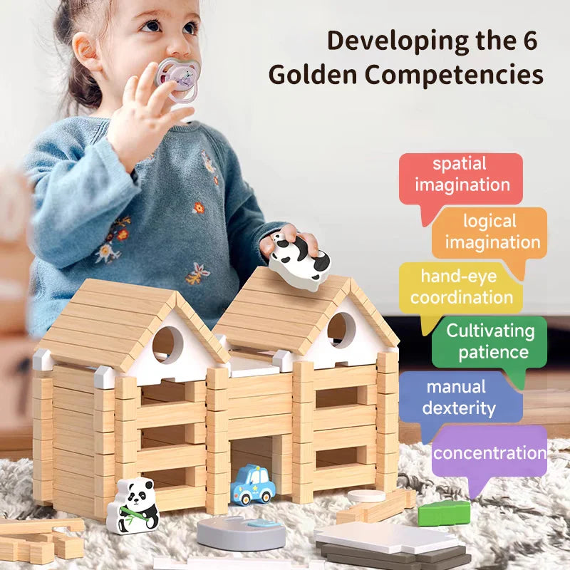 LittleBuilder – Creativo ed educativo – Set di costruzione