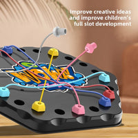 Thumbnail for Color Rope Logic Game – Pensare e interagire – Gioco da tavolo
