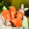 Personalized Bunny – Il regalo di Pasqua perfetto - Coniglietto di peluche con carota e nome