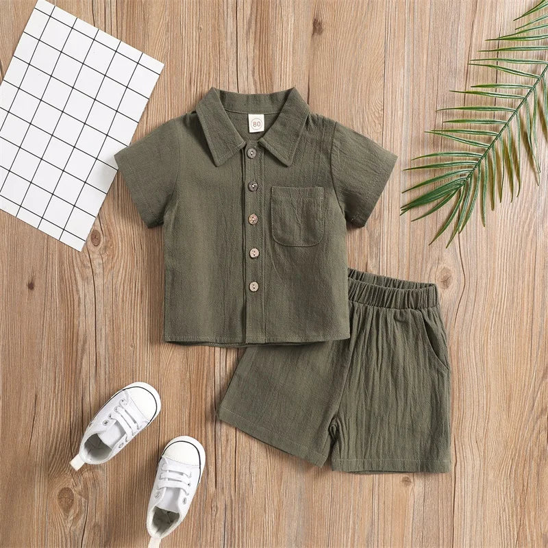 Mini Fashion™ – Resistente ed elegante – Completo da neonato in cotone