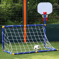 Thumbnail for Kids Ball Games - Doppio divertimento - Set di giocattoli per il calcio e il basket