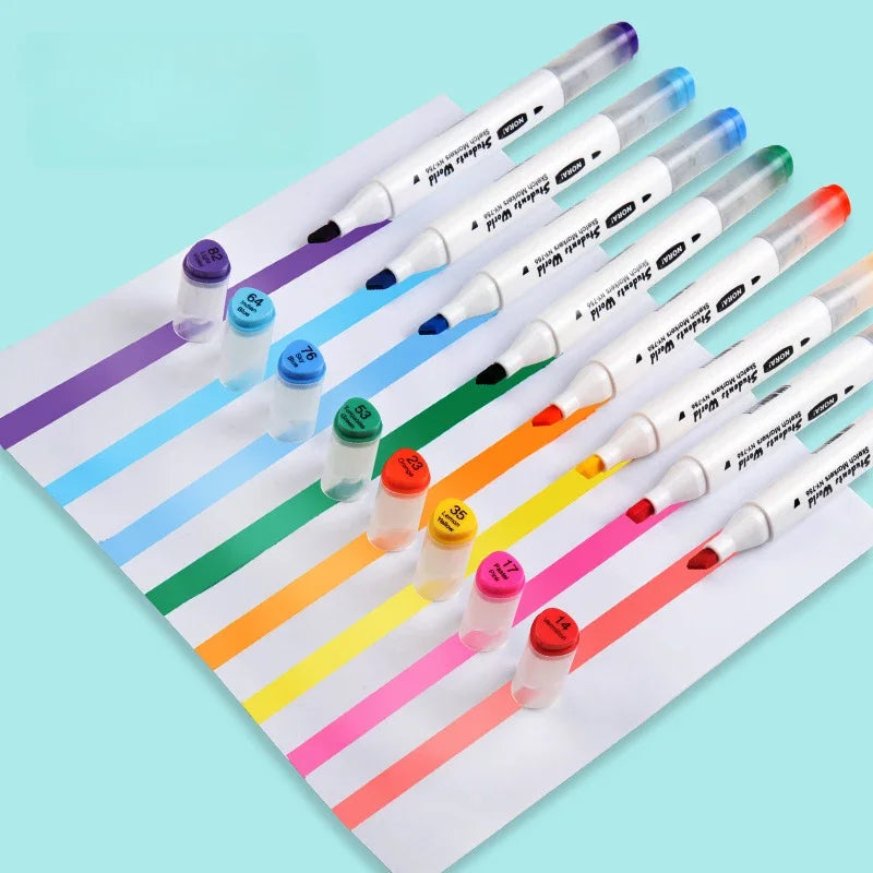 HighlightPro – Doppi e colorati – Pennarelli per la scuola inodori e lavabili