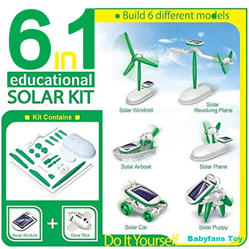 Solar Bot – Costruisci e scopri – Kit robot