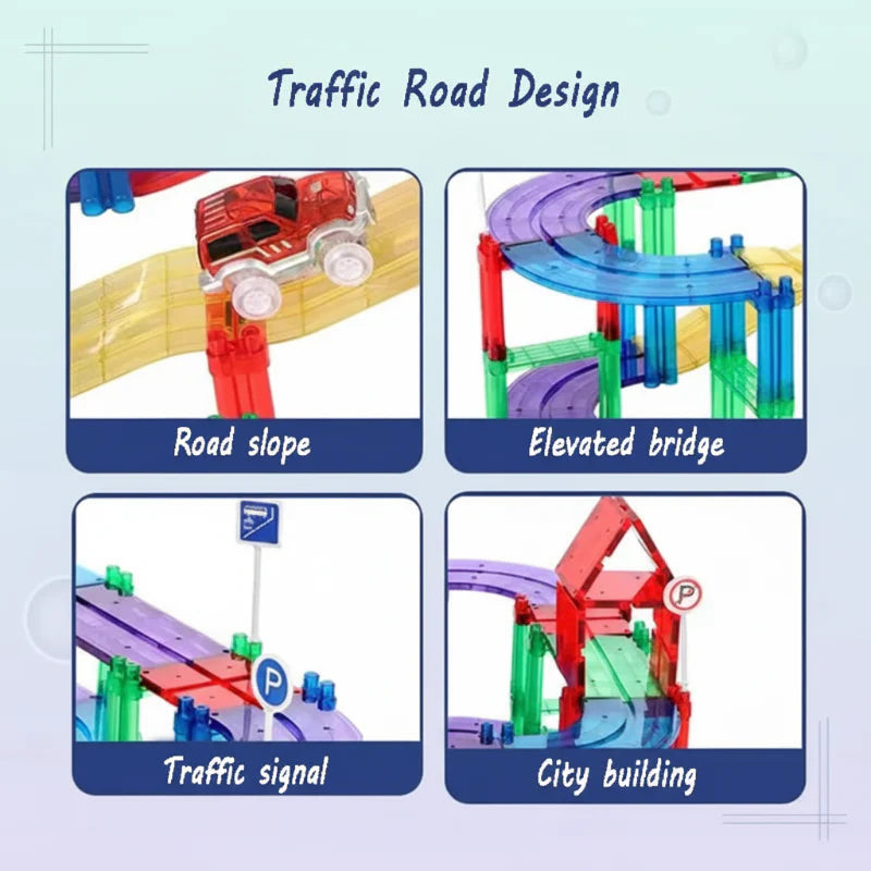 SmartTrack – Costruisci e gioca – Percorsi creativi magnetici