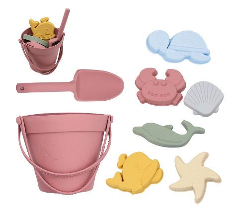 Silicone Beach Set™ - Avventure sulla sabbia - Set giochi da spiaggia in silicone