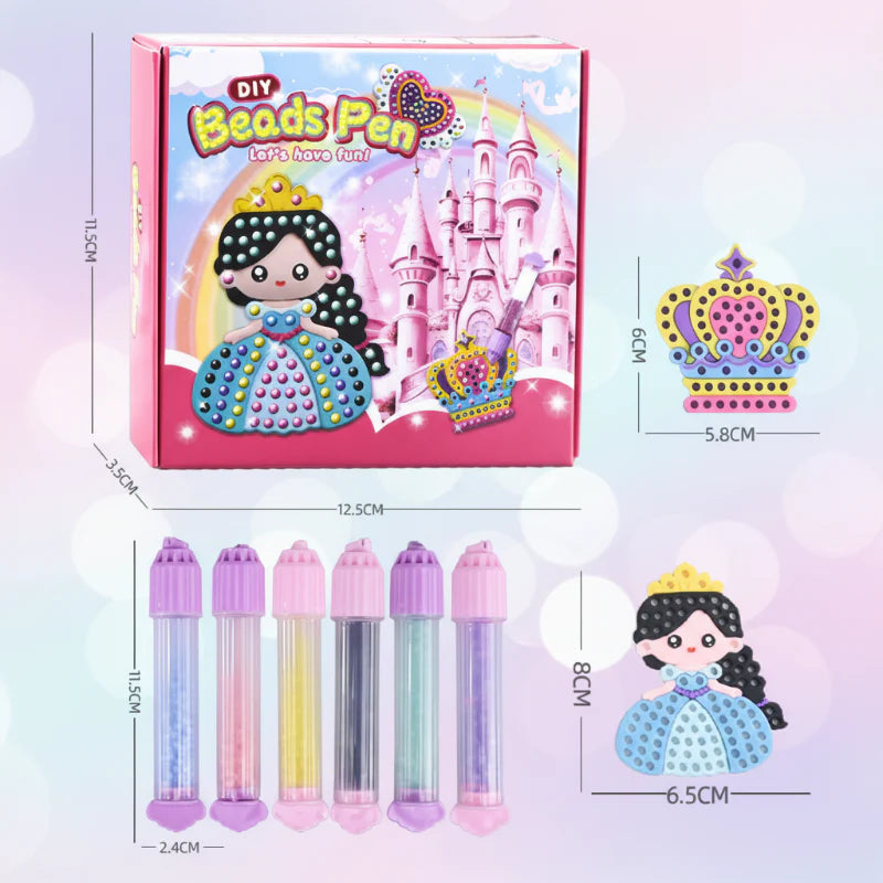 SparklePen – Creativo e carino – Set di perline fai da te