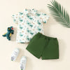 Mini Fashion™ - Abbigliamento estivo tema dino - Completo da bambino