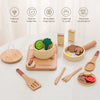 Woods™ - Mini chef in movimento - Set da cucina in legno