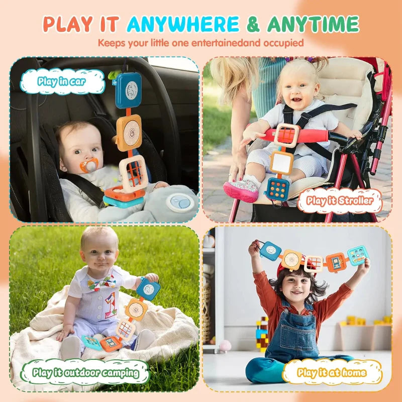 MiniAdventures – Creativo ed educativo – Tavola da gioco per bambini in viaggio