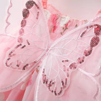 Thumbnail for Girls Butterfly Dress – Carina e leggera – Abito da bambina