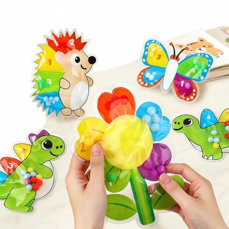 Squishy Bead Maze – Stimolanti i sensi e rilassanti – Giocattoli antistress