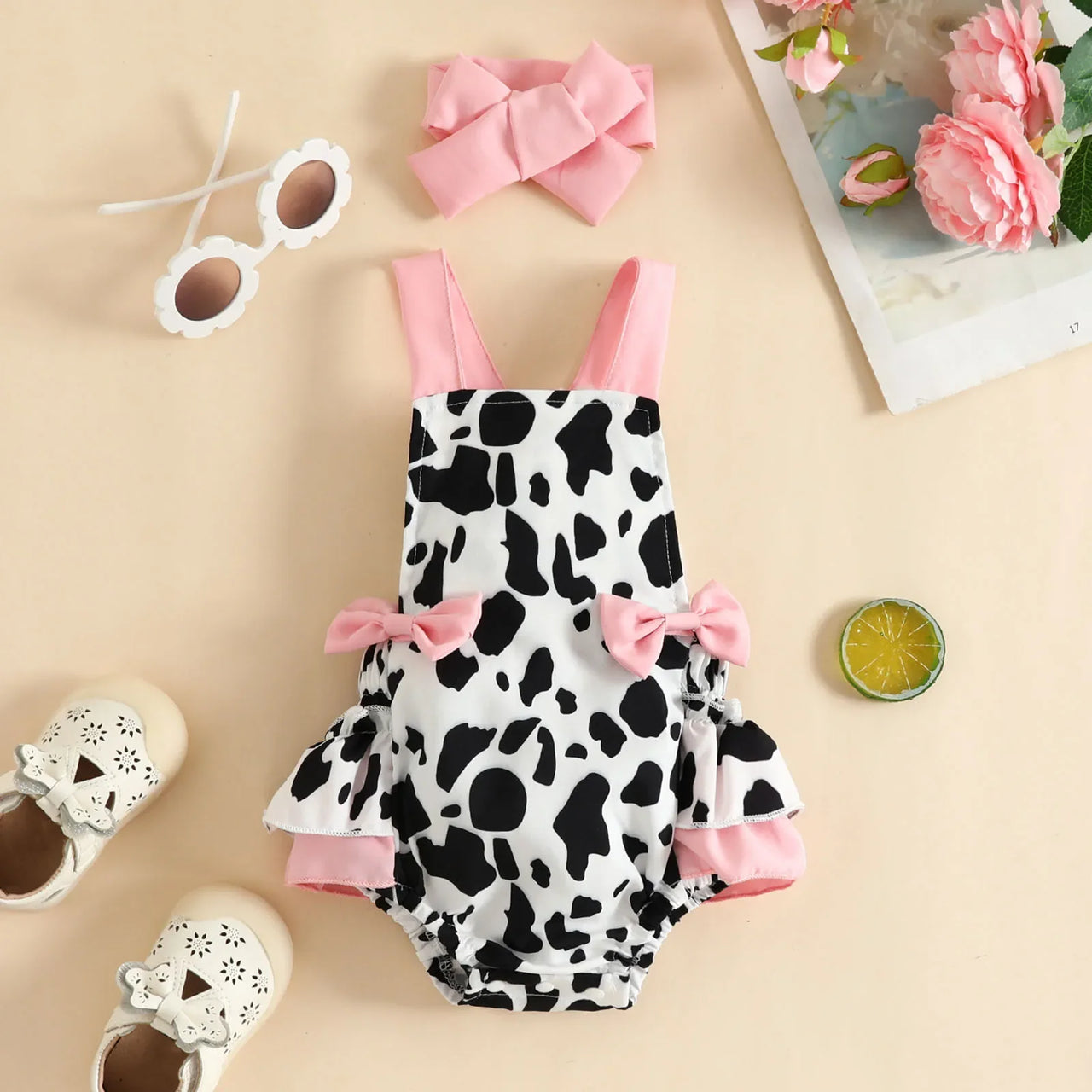 Mini Fashion™ - Abbigliamento estivo - Pagliaccetto da bambina