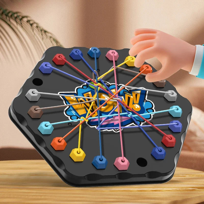 Color Rope Logic Game – Pensare e interagire – Gioco da tavolo