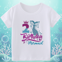 Thumbnail for Birthday Graphic Tee – Carina e leggera – Maglietta per bambini per il compleanno