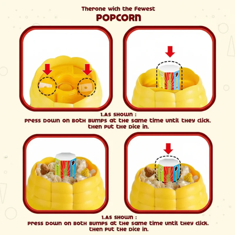 PopCornFun – Divertente e giocoso – Gioco da tavolo per feste in famiglia