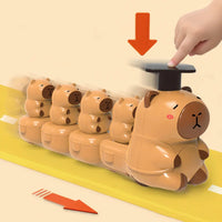 Thumbnail for Capybara Train Toy – Divertente e carino – Treno affollato