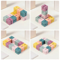 Thumbnail for WoodCraft – Stimolante ed educativo – Puzzle con blocchi da costruzione in legno 3D