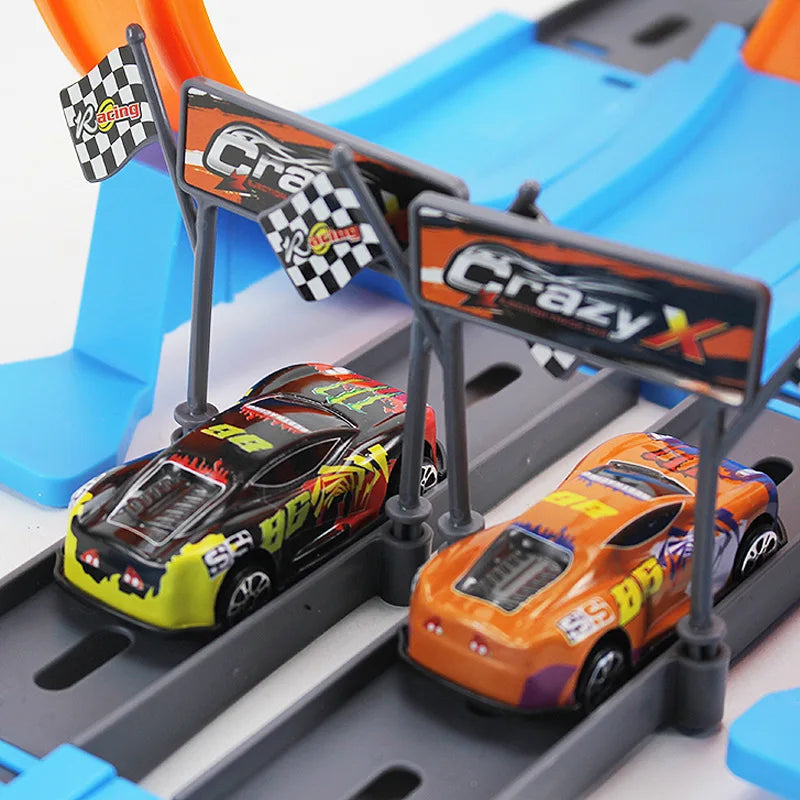 Double Race Track™ - Creativo e divertente - Pista ad anello