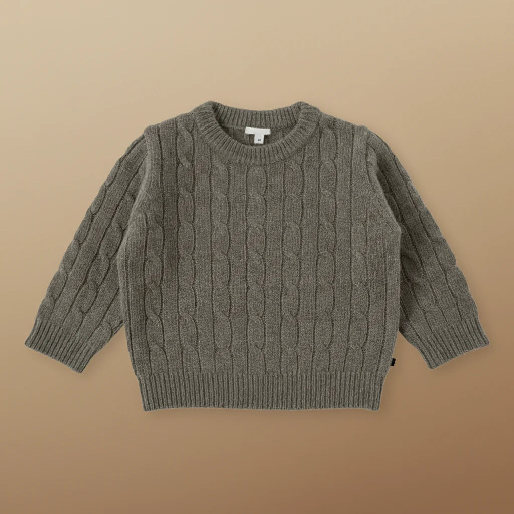 CozyWool – Caldo e confortevole – Maglione per bambini in pregiato misto lana