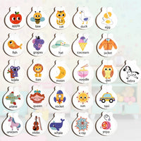 Thumbnail for Wooden Letter Matching Game – Apprendimento e gioco – Puzzle dell'alfabeto