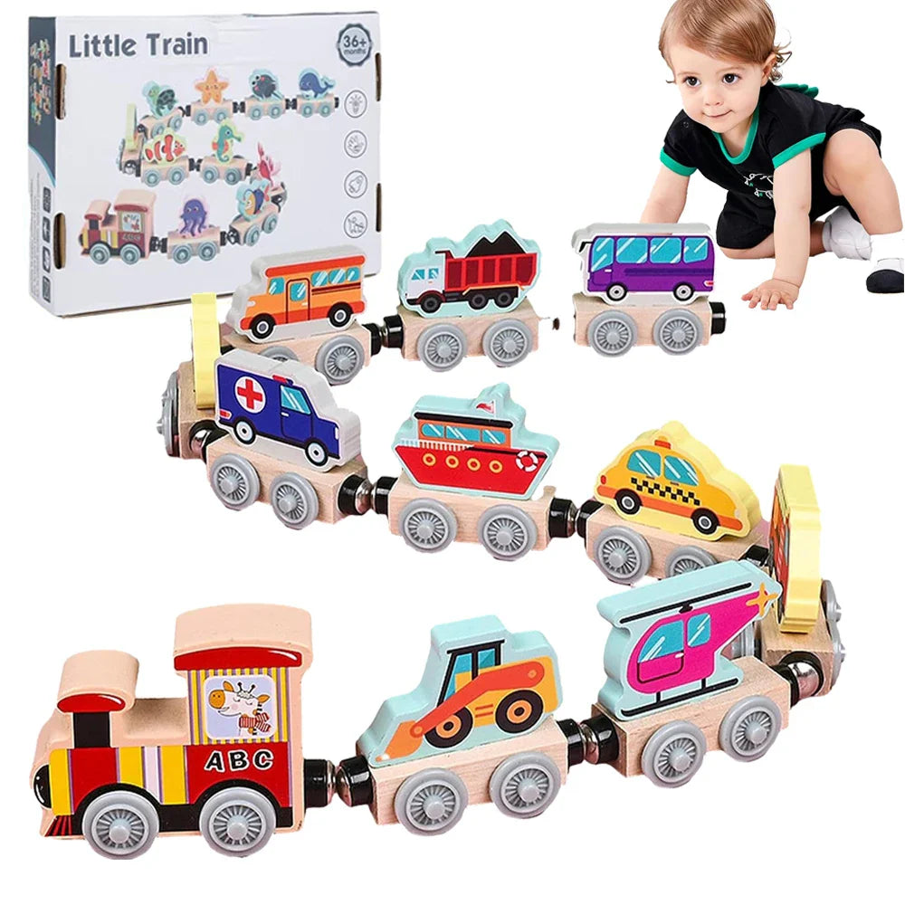 Tiny Express™ – Colorare e modellare - Trenino di legno