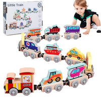 Thumbnail for Tiny Express™ – Colorare e modellare - Trenino di legno