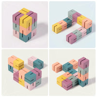 Thumbnail for WoodCraft – Stimolante ed educativo – Puzzle con blocchi da costruzione in legno 3D