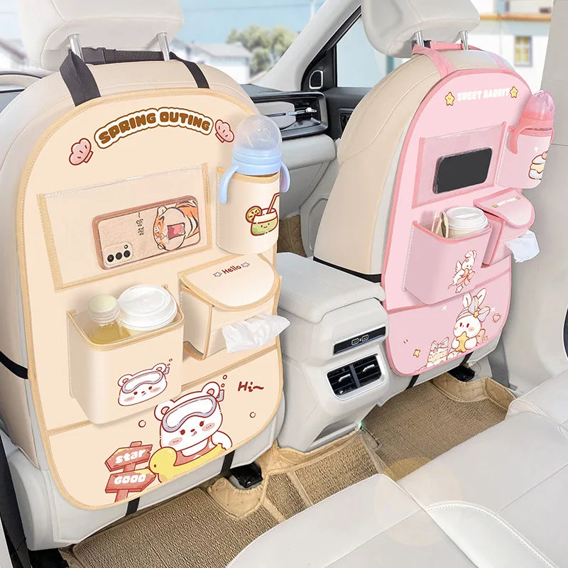 Backseat Baby Storage Bag – Pratica e capiente – Borsa portaoggetti per auto