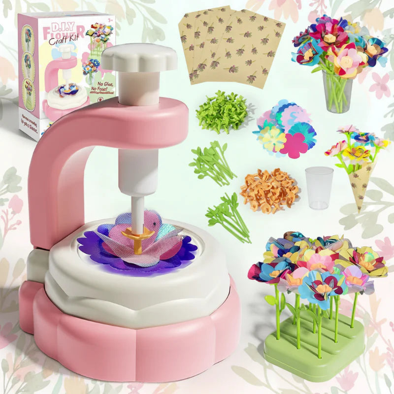 DIY Flower Bouquet Toy – Creativo e interattivo – Set di attività manuali con i fiori