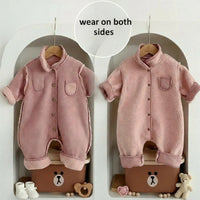 Thumbnail for CozyNest – Accogliente e alla moda – Tutina invernale pesante con cappuccio