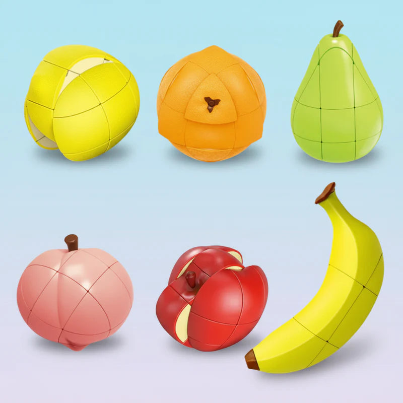 FruitCube – Colorato e stimolante – Puzzle Montessori con frutta