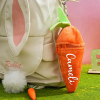 Thumbnail for Personalized Bunny – Il regalo di Pasqua perfetto - Coniglietto di peluche con carota e nome
