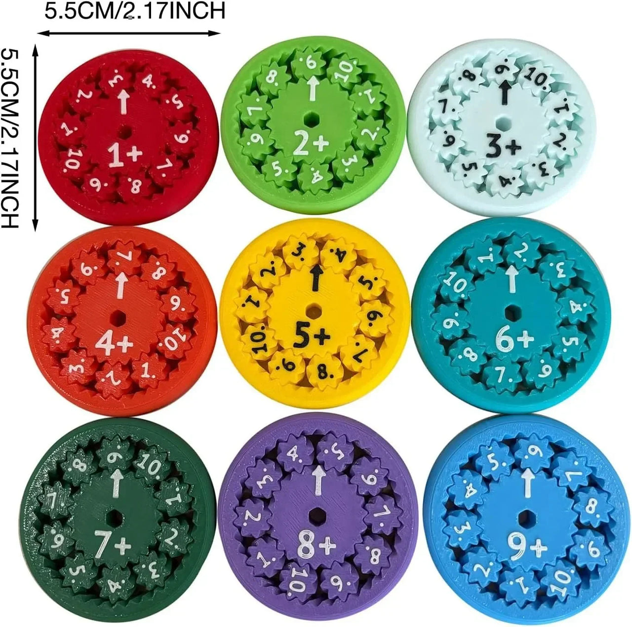 Whiz Spinner – Contare e girare – Calcolare Fidget