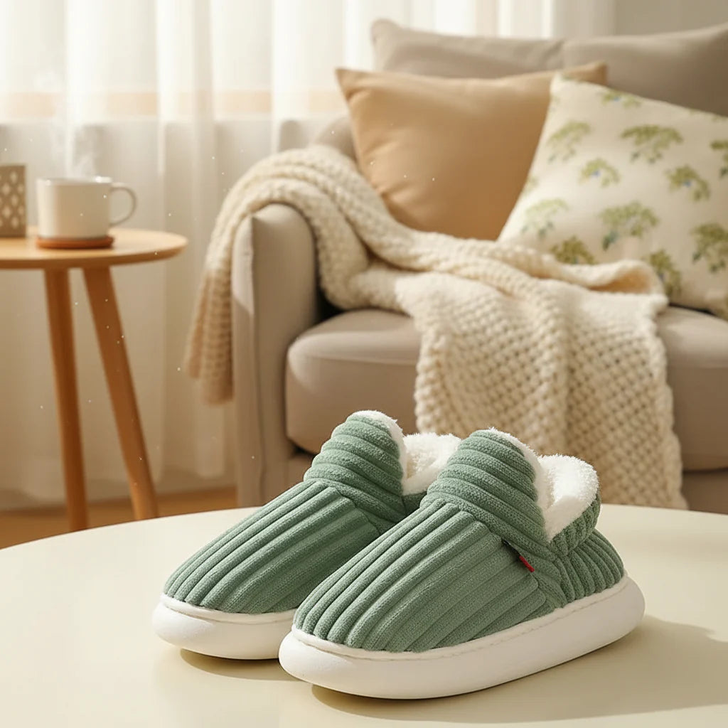 WarmNest – Morbide e calde – Pantofole antiscivolo