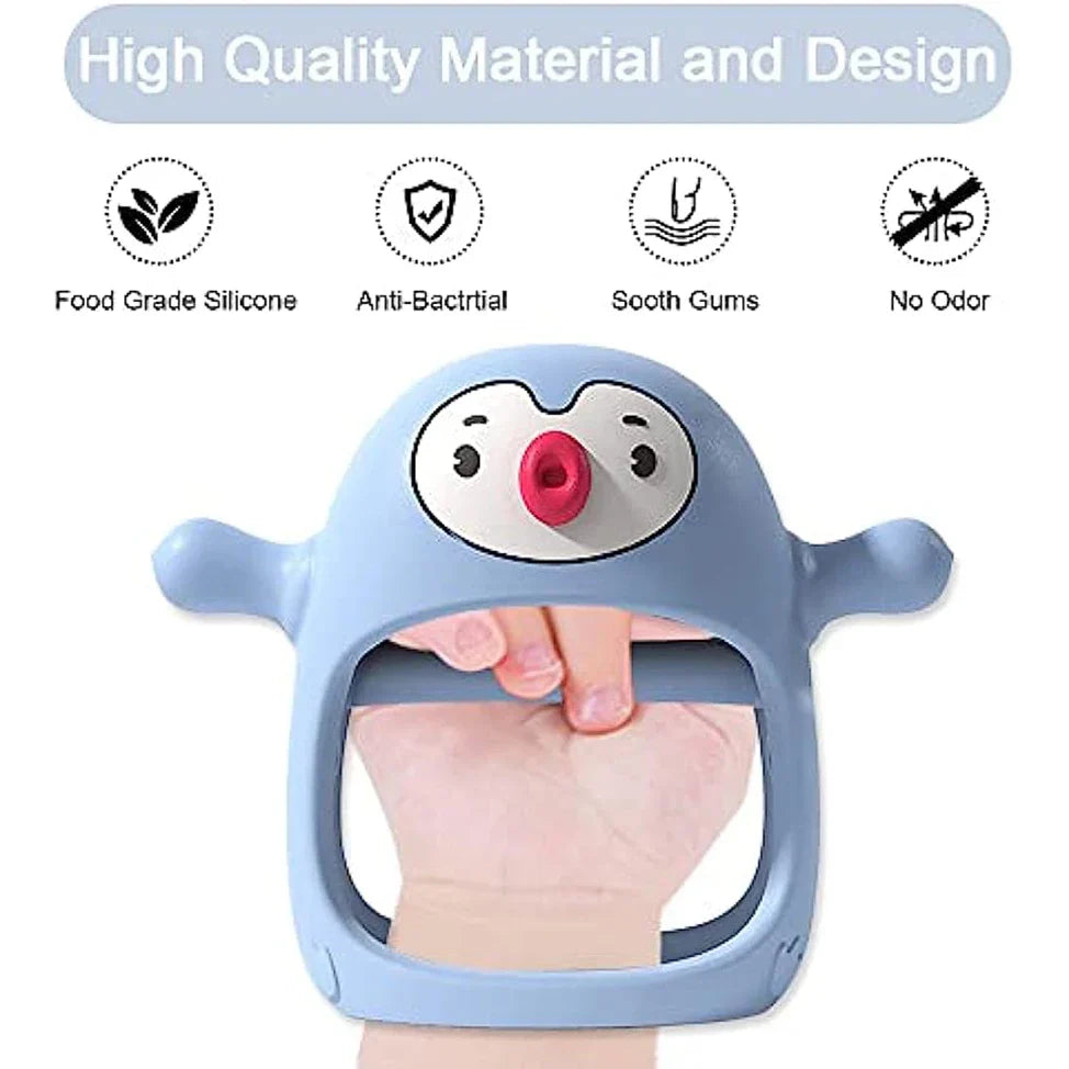 Penguin Teether™ - Lenitivo per le gengive - Anello di dentizione in silicone