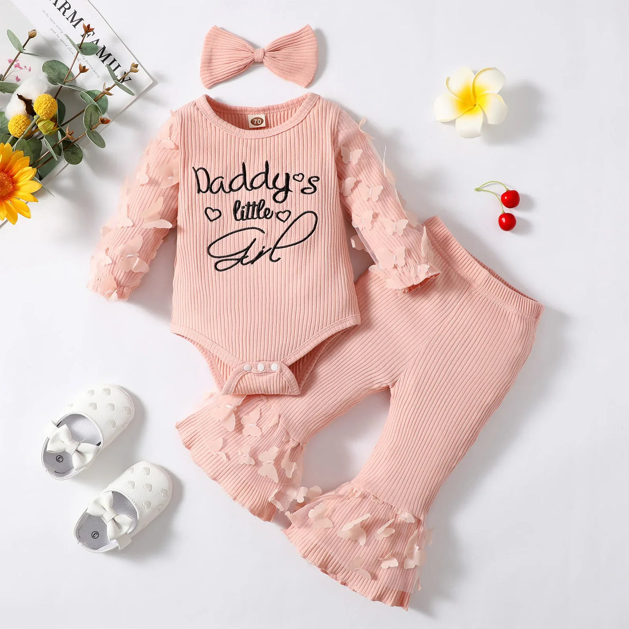 Mini Fashion™ - "La bambina di papà" - Tutina e pantaloni da bambina