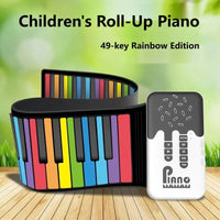 Thumbnail for Roll-up Piano Keyboard – Creativo e didattico – Pianoforte pieghevole