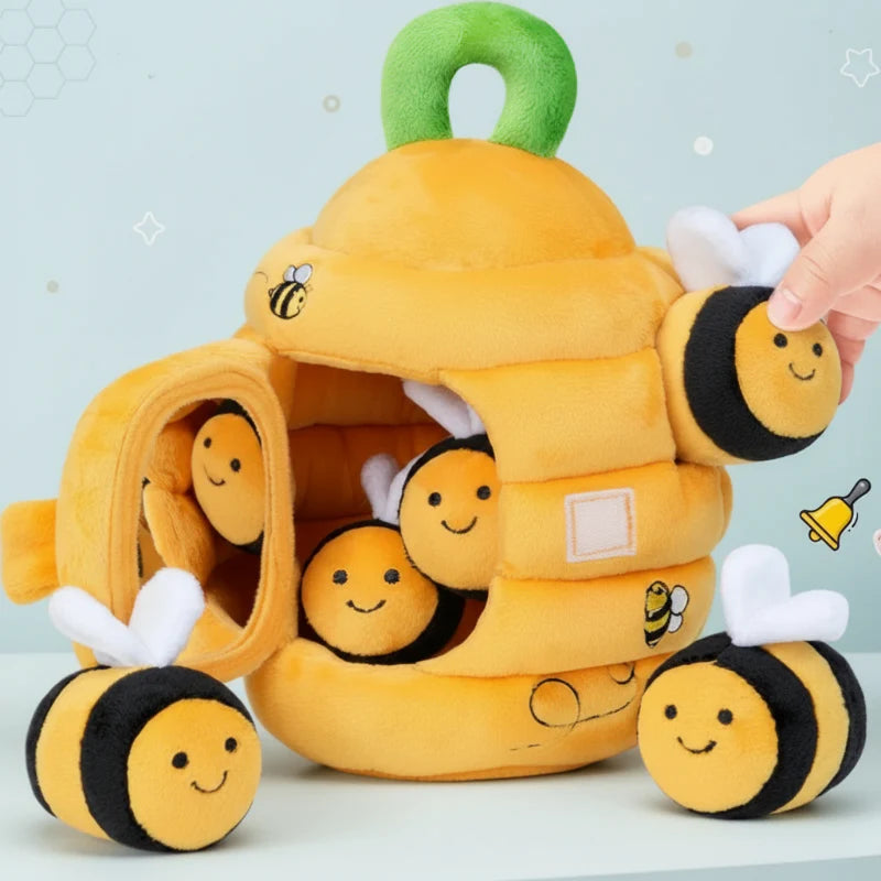 JungleHive – Gioco e apprendimento – Peluche sensoriale nel bosco