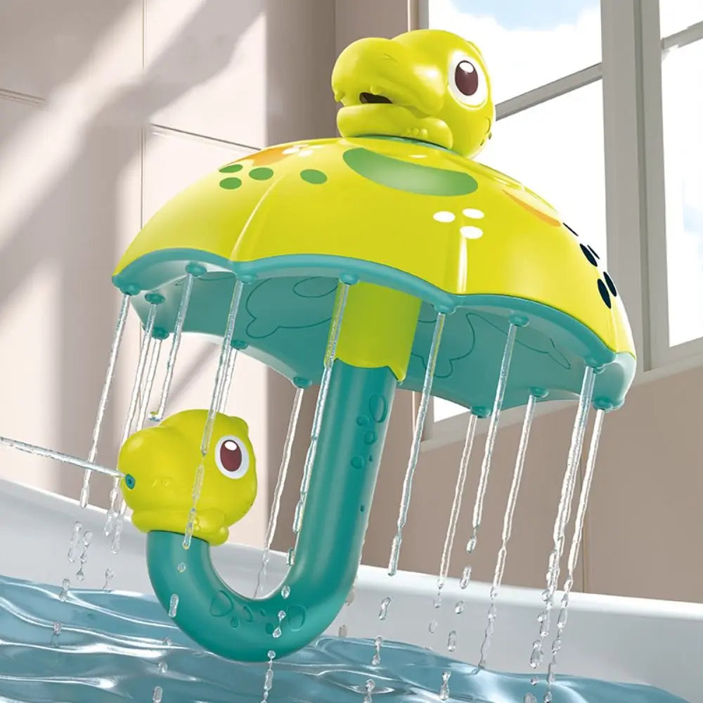 Dino Shower Spin™ – Divertimento con spruzzi e risate – Ombrello da bagno