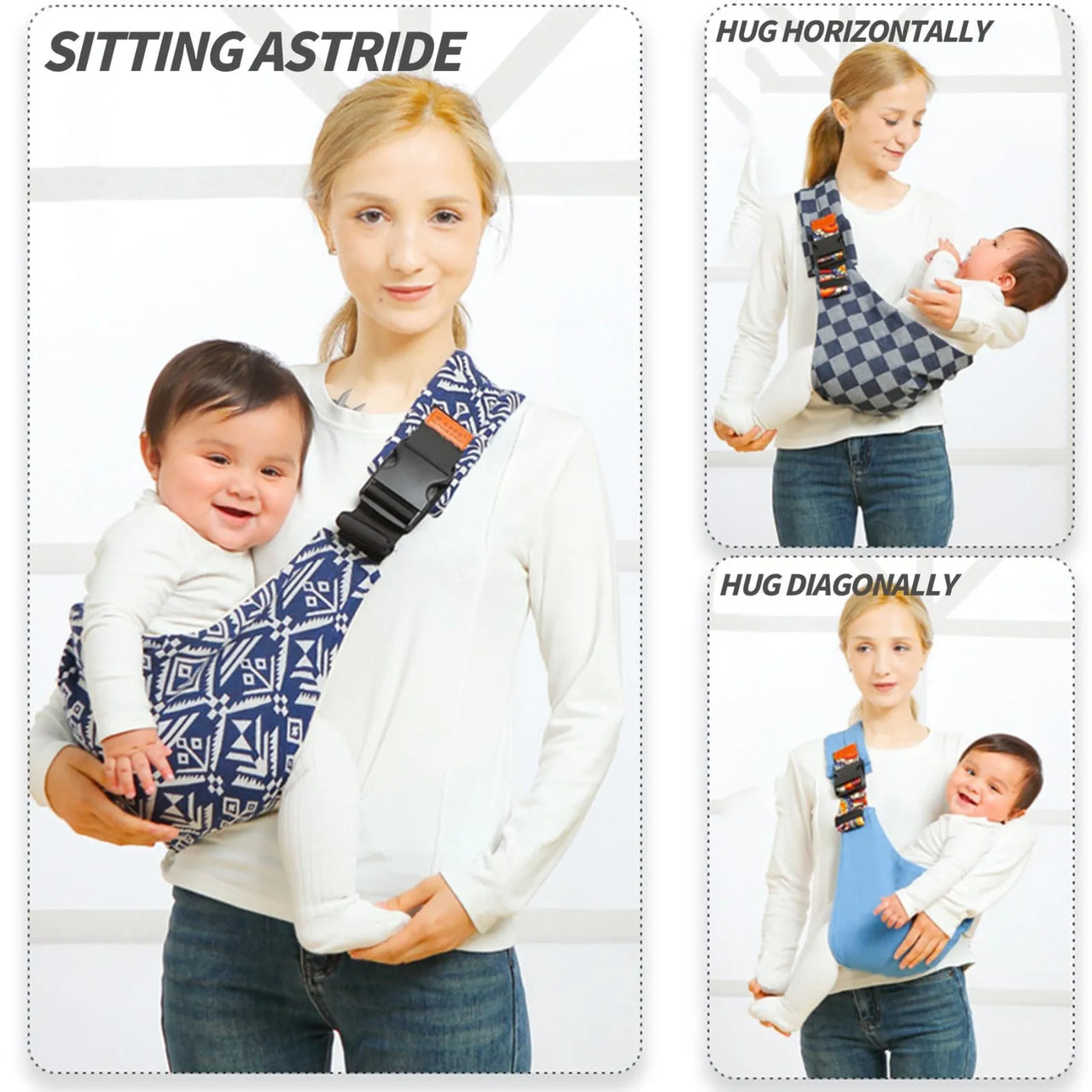 Baby Carry Sling™ - Marsupio regolabile - Marsupio per anca