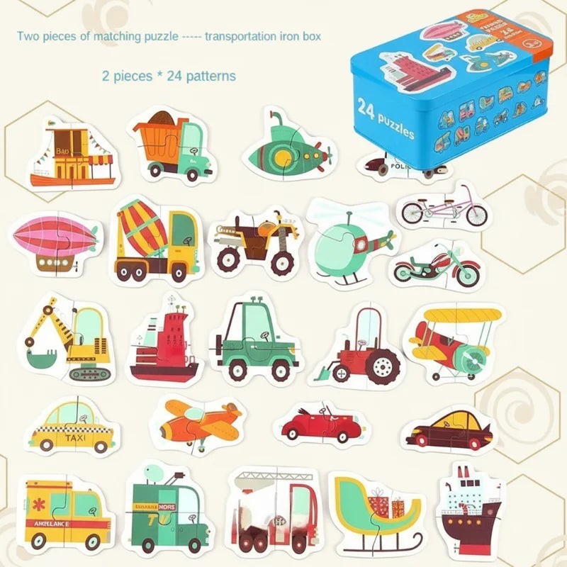 BrainBox – Imparare e giocare – Puzzle 3D in legno