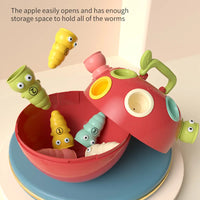 Thumbnail for Tiny Sorter™ – Impilamento intelligente – Mela con bruchi giocattolo